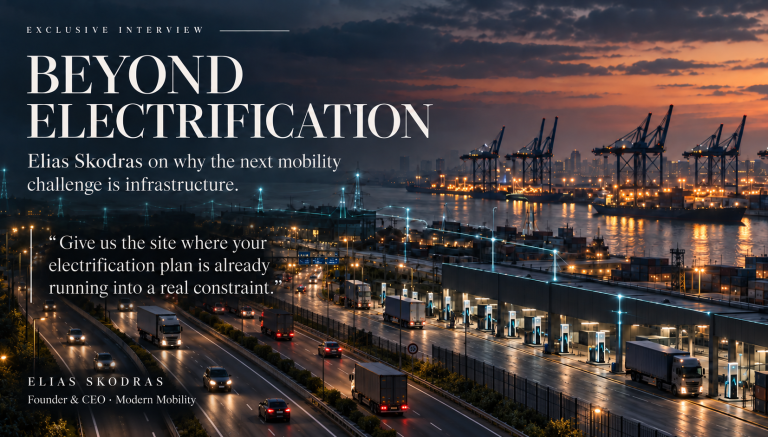 Buch Cover Research Paper Cover of the research publication "Beyond Electrification: The Emergence of Transport Energy Infrastructure" by Modern
Mobility Institute, 2
